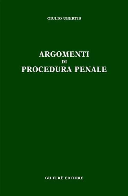 Argomenti di procedura penale Scarica PDF EPUB
