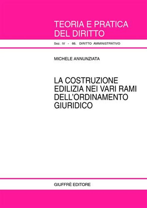 La costruzione edilizia nei vari rami dell'ordinamento giuridico