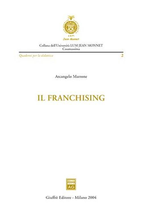 Il franchising Scarica PDF EPUB
