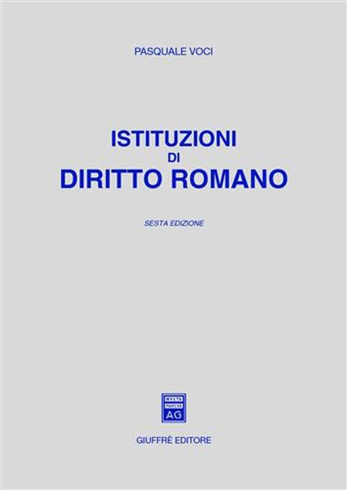 Istituzioni di diritto romano Scarica PDF EPUB
