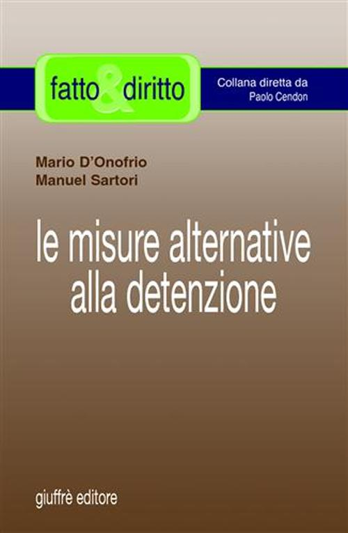 Le misure alternative alla detenzione Scarica PDF EPUB
