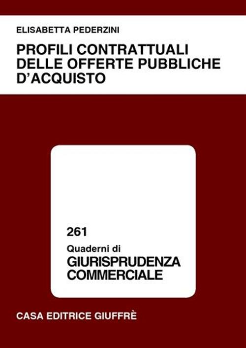 Profili contrattuali delle offerte pubbliche d'acquisto Scarica PDF EPUB
