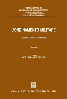 L ordinamento militare. Vol. 2: Il personale militare..pdf