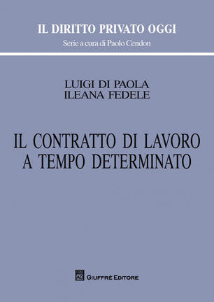 Il Contratto Di Lavoro A Tempo Determinato Luigi Di Paola