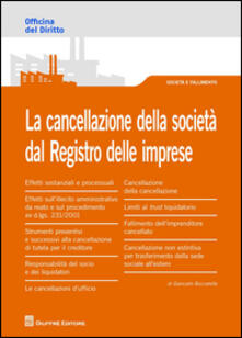 La cancellazione della società dal Registro delle imprese.pdf