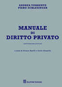 Libro Manuale di diritto privato Andrea Torrente Piero Schlesinger