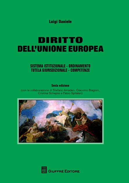 Diritto Dellunione Europea Sistema Istituzionale - 
