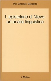 Copertina  L'epistolario di Nievo : un'analisi linguistica