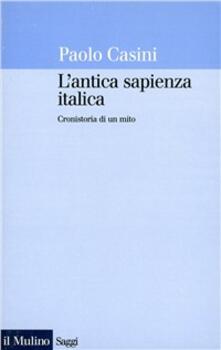 L antica sapienza italica. Cronistoria di un mito.pdf