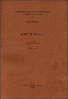 Listadelpopolo.it Scritti storici (rist. anast. 1945). Vol. 3: Saggi varî di storia. Image