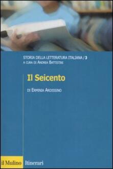 Storia della letteratura italiana. Vol. 3: Il Seicento..pdf