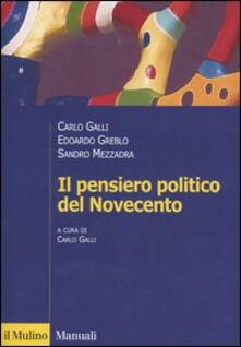 Il pensiero politico del Novecento.pdf