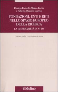 Fondazioni, enti e reti nello spazio europeo della ricerca. La sussidiarietà in atto.pdf