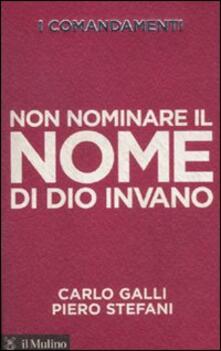 I comandamenti. Non nominare il nome di Dio invano.pdf