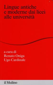 Lingue antiche e moderne dai licei alle università.pdf