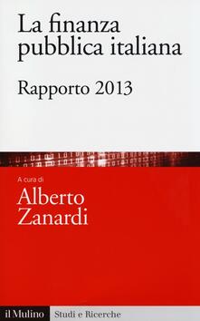 La finanza pubblica italiana. Rapporto 2013.pdf