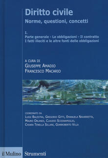 Diritto civile. Norme, questioni, concetti. Vol. 1: Parte generale. Le obbligazioni. Il contratto. I fatti illeciti e le altre fonti delle obbligazioni..pdf