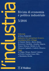 Libro L' industria. Rivista di economia e politica industriale (2016). Vol. 3