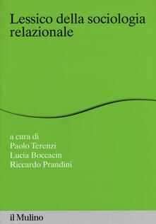 Lessico della sociologia relazionale.pdf