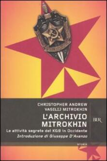 L Archivio Mitrokhin. Le attività segrete del KGB in Occidente.pdf