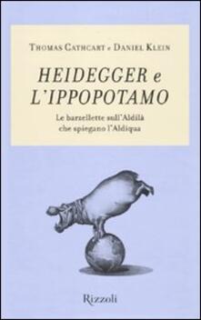 Partyperilperu.it Heidegger e l'ippopotamo. Le barzellette sull'aldilà che spiegano l'aldiqua Image