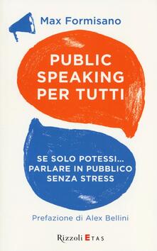 Steamcon.it Public speaking per tutti. Se solo potessi... parlare in pubblico senza stress Image