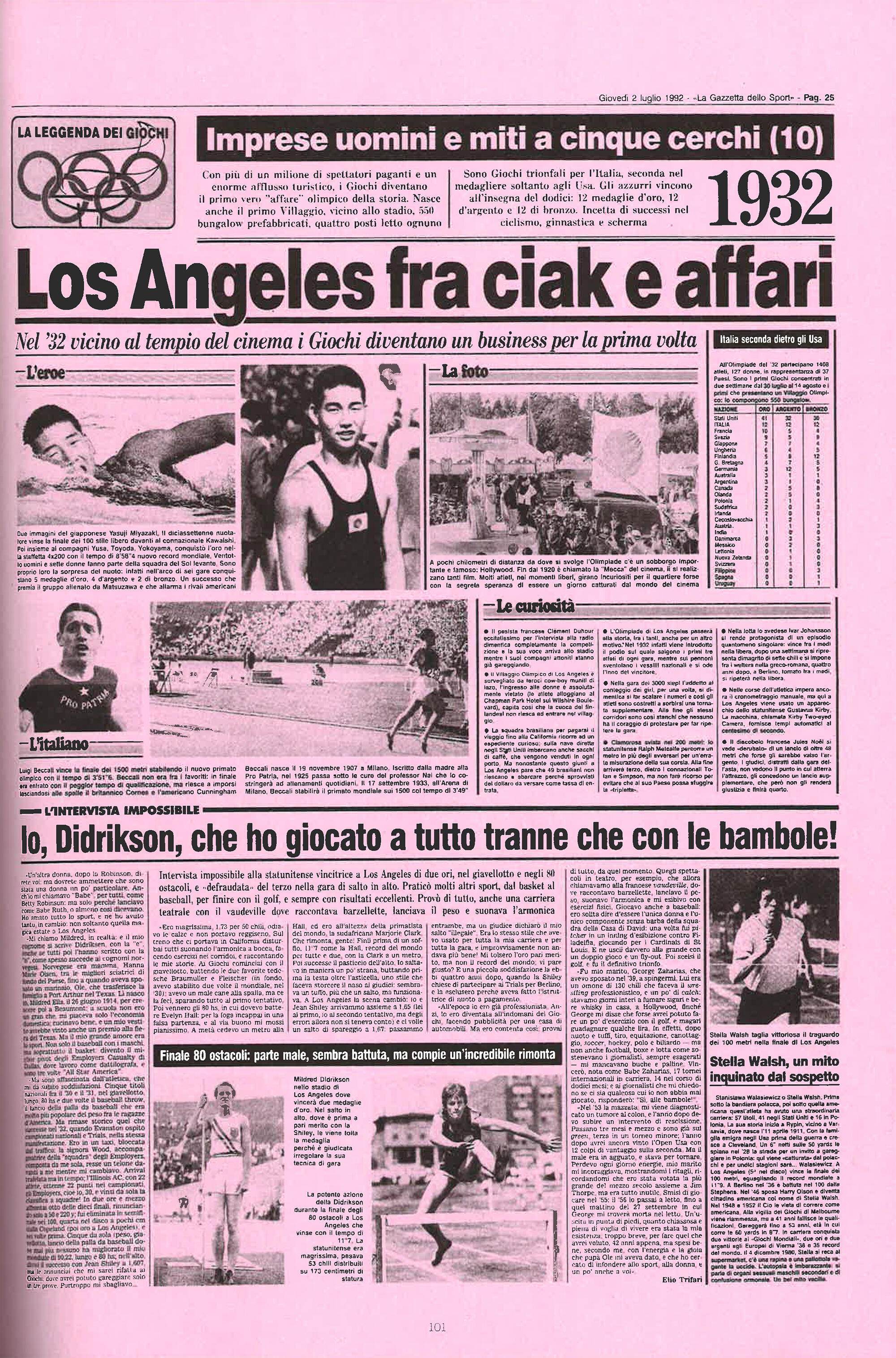 Gazzetta Dello Sport Illustrata N°2 1978 – Spécial Coupe Du Monde Avec Gigi Riva
