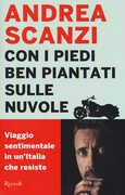 Libro Con i piedi ben piantati sulle nuvole Andrea Scanzi
