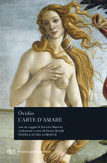 Libro L' arte di amare. Testo latino a fronte P. Nasone Ovidio