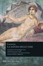 Libro La natura delle cose. Testo latino a fronte Tito Lucrezio Caro