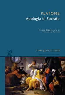 L apologia di Socrate. Testo greco a fronte.pdf