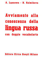 Libro Avviamento alla conoscenza della lingua russa A. Lyanowa N. Kalmikova