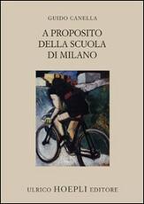 Libro A proposito della scuola di Milano Guido Canella
