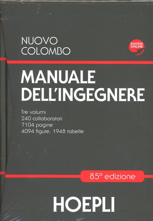 Nuovo Colombo. Manuale dell'ingegnere