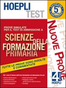 Hoepli test. Prove simulate per il test di ammissione a scienze della formazione primaria. Vol. 4.pdf