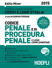 Codice penale e di procedura penale e leggi complementari. Ediz. minore Scarica PDF EPUB
