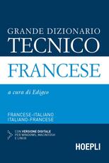 Libro Grande dizionario tecnico francese. Francese-italiano, italiano-francese. Con CD-ROM