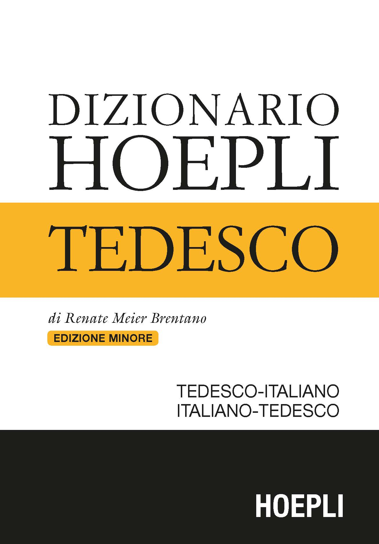 Image of Dizionario di tedesco. Tedesco-italiano, italiano-tedesco. Ediz. minore