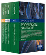 Libro Hoepli Test. Professioni sanitarie: Manuale di teoria-Eserciziario-Quiz-Prove simulate