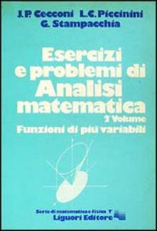 Grandtoureventi.it Esercizi e problemi di analisi matematica. Vol. 2 Image