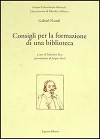 Consigli per la formazione di una biblioteca