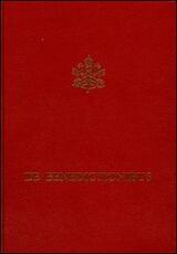 Libro De Benedictionibus. Rituale romanum ex decreto Sacrosancti Oecumenici Concilii Vaticani II