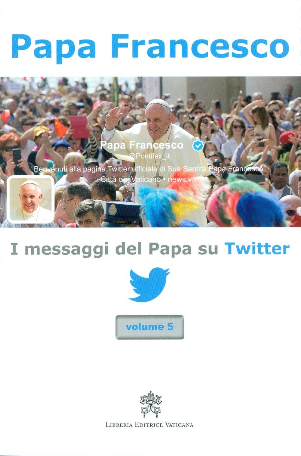 Image of I messaggi del papa su Twitter