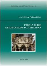 Libro Parola di Dio e legislazione ecclesiastica