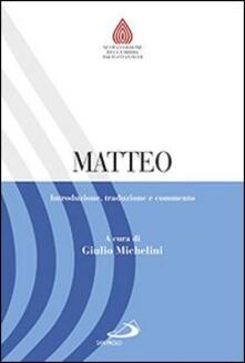 Matteo. Introduzione, traduzione e commento.pdf