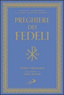 Preghiere dei fedeli. Tempo ordinario. Ciclo feriale I. Anno dispari.pdf