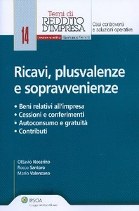 Ricavi, plusvalenze e sopravvenienze