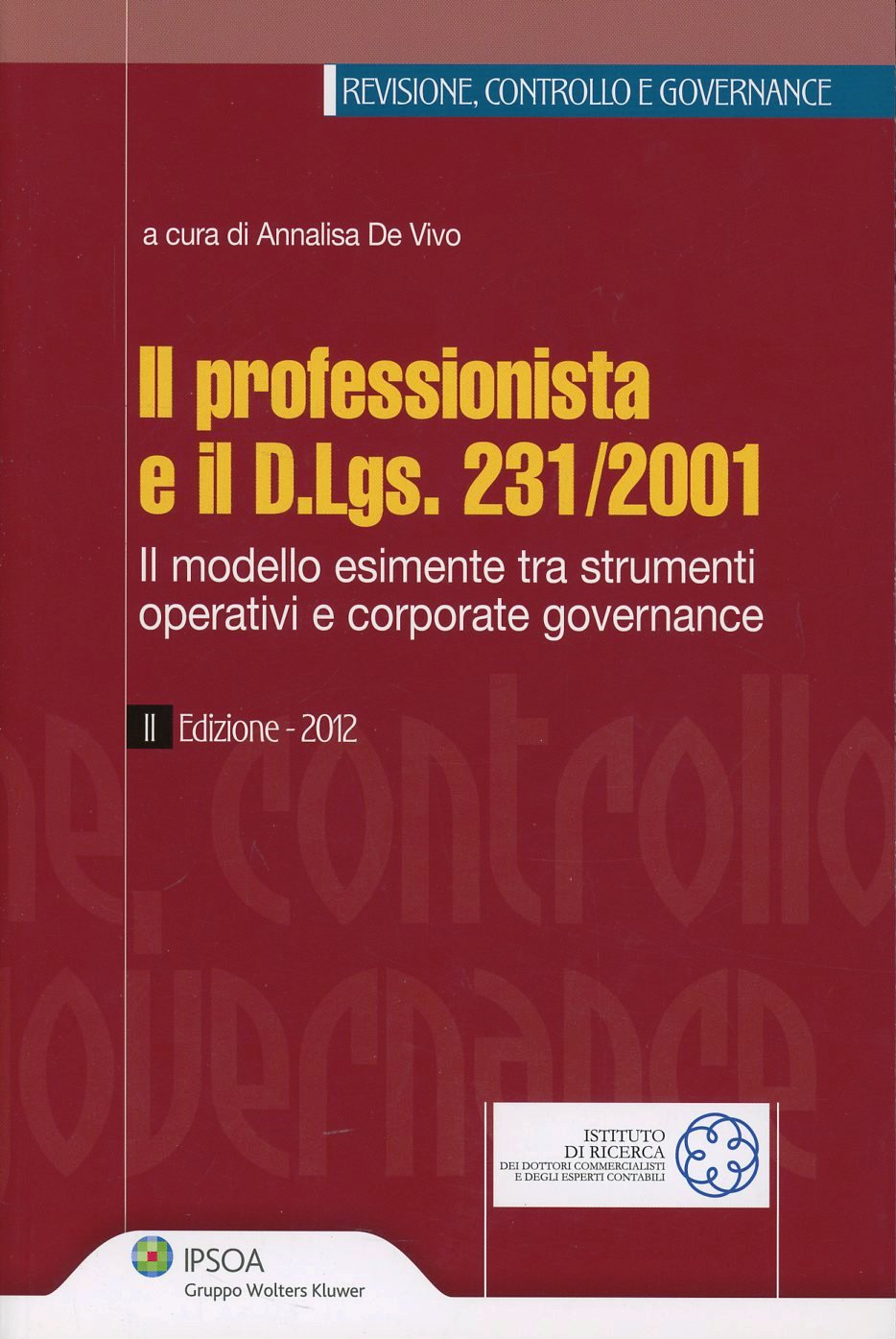 Il professionista e il D.Lgs. 231-2001