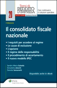 Il consolidato fiscale nazionale