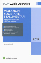 Copertina  Violazioni societarie e fallimentari : ruolo del professionista e dell'imprenditore